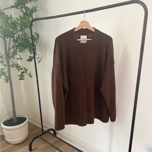 Aerie Soft Brown Sweater
